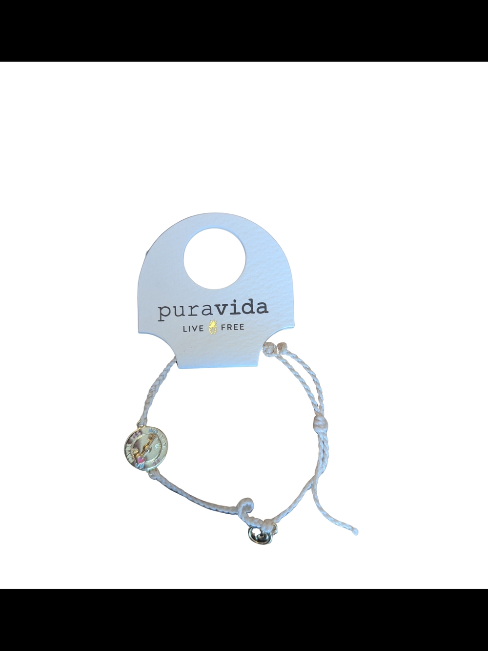 NWT puravida gold vanilla spinner bracelet yes no maybe